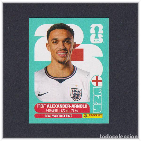 Cartes &agrave; collectionner de Football: FIFA WORLD CUP 2026 26 MUNDIAL PANINI ALEXANDER-ARNOLD ENG 6 INGLATERRA COLECCI&Oacute;N LIGA ALBUM STICKER