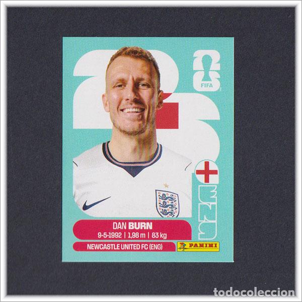 Cartes &agrave; collectionner de Football: FIFA WORLD CUP 2026 26 MUNDIAL PANINI DAN BURN ENG 8 INGLATERRA COLECCI&Oacute;N LIGA ALBUM STICKER