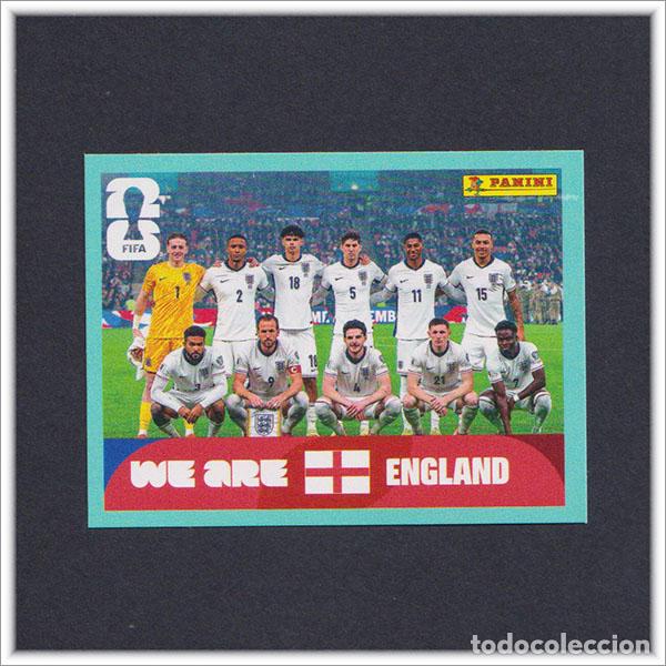 Cartes &agrave; collectionner de Football: FIFA WORLD CUP 2026 26 MUNDIAL PANINI EQUIPO ALINEACI&Oacute;N ENG 13 INGLATERRA COLECCI&Oacute;N ALBUM STICKER