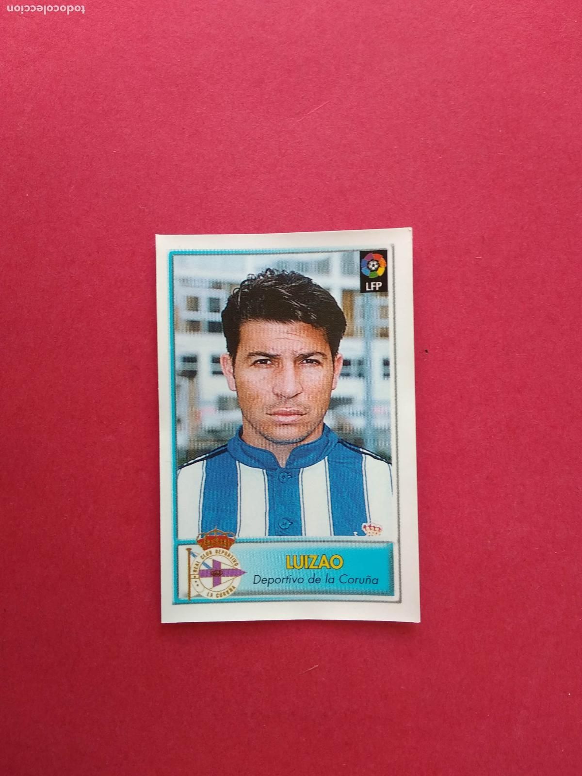 Cartes &agrave; collectionner de Football: CROMOS BOLLYCAO LIGA 97 98 1997 1998 CROMO NUNCA PEGADO DEPORTIVO DE LA CORU&Ntilde;A N&ordm; 65 LUIZAO