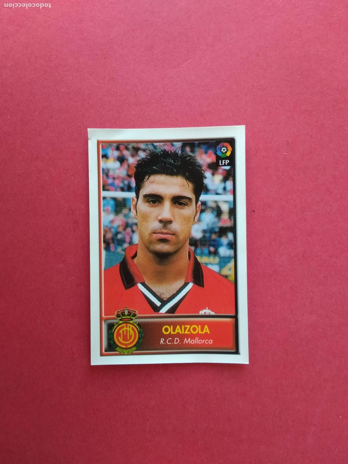 Cartes &agrave; collectionner de Football: CROMOS BOLLYCAO LIGA 97 98 1997 1998 CROMO NUNCA PEGADO MALLORCA N&ordm; 114 OLAIZOLA