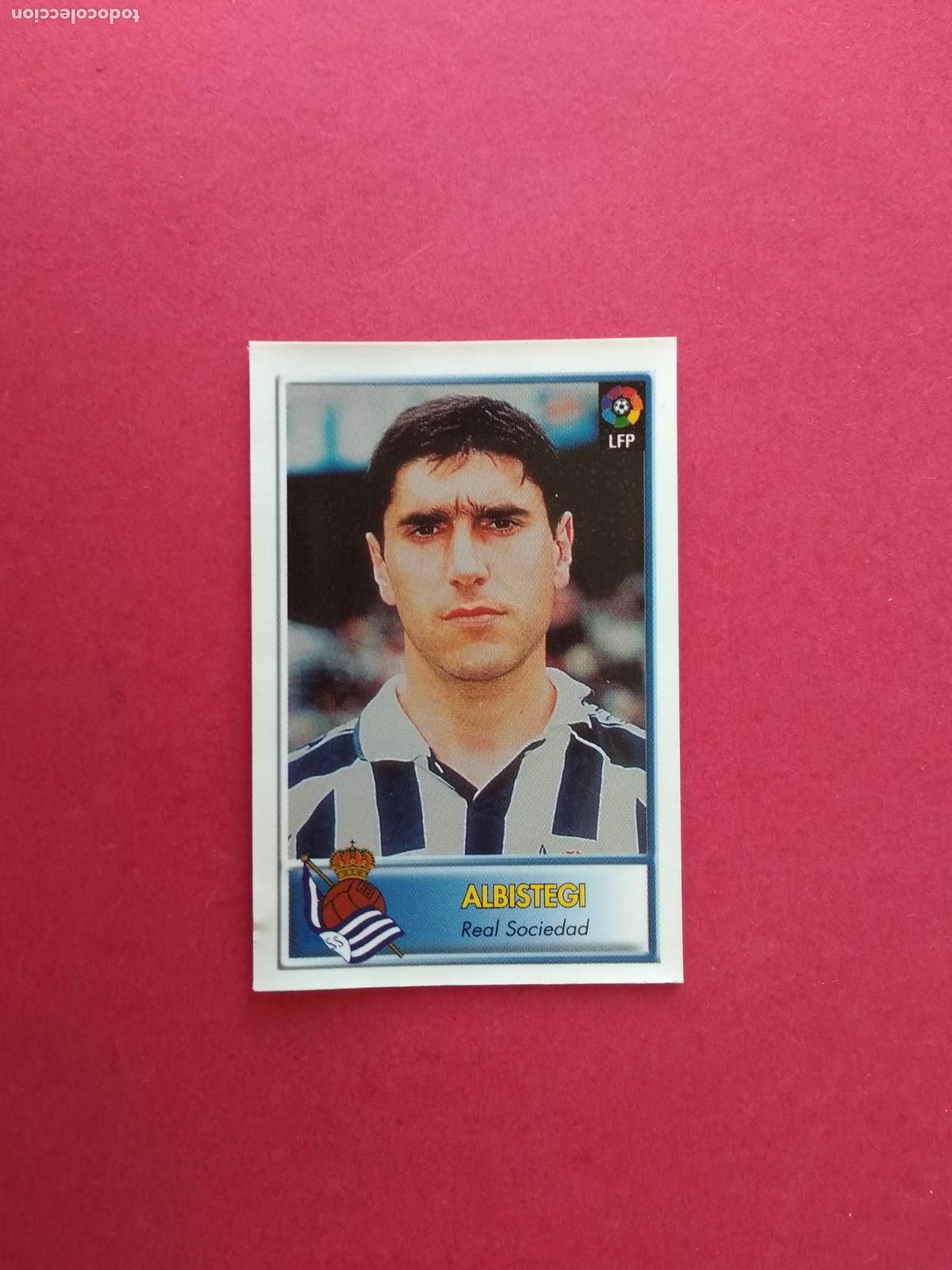 Cartes &agrave; collectionner de Football: CROMOS BOLLYCAO LIGA 97 98 1997 1998 CROMO NUNCA PEGADO REAL SOCIEDAD N 173 ALBISTEGI