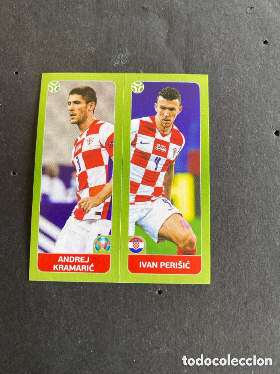 Cartes &agrave; collectionner de Football: Cromo Euro 2020 Croacia N*373b-373a