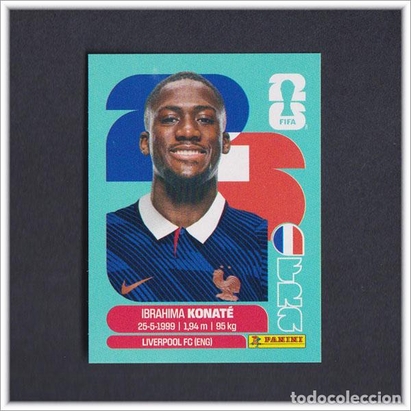 Cromos de Futebol: FIFA WORLD CUP 2026 26 MUNDIAL PANINI KONATE FRA 6 FRANCIA COLECCI&Oacute;N LIGA ALBUM STICKER