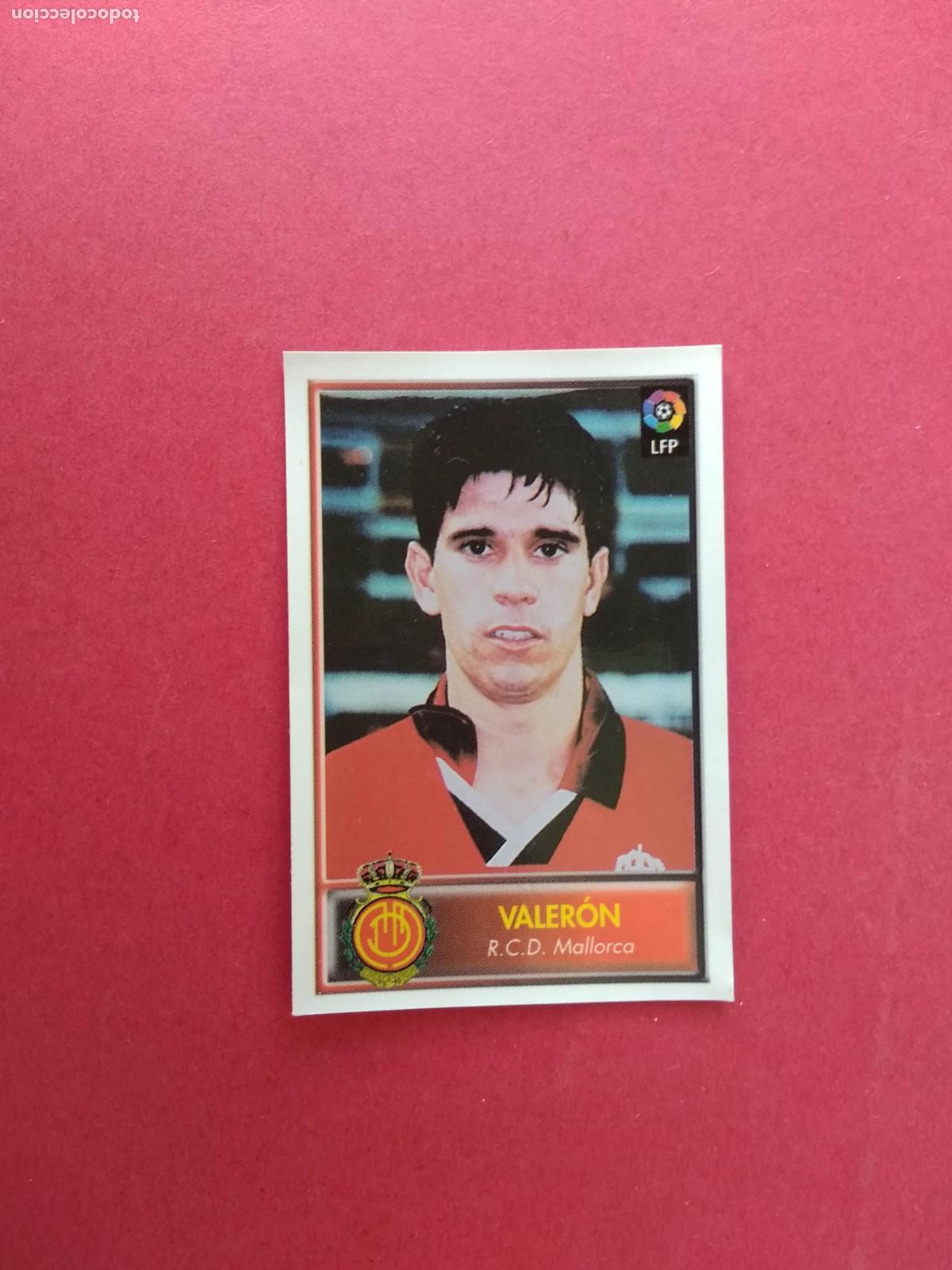 Cromos de Futebol: CROMOS BOLLYCAO LIGA 97 98 1997 1998 CROMO NUNCA PEGADO MALLORCA N&ordm; 243 VALERON
