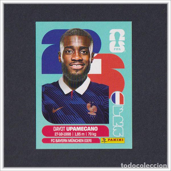 Cromos de Futebol: FIFA WORLD CUP 2026 26 MUNDIAL PANINI UPAMECANO FRA 7 FRANCIA COLECCI&Oacute;N LIGA ALBUM STICKER