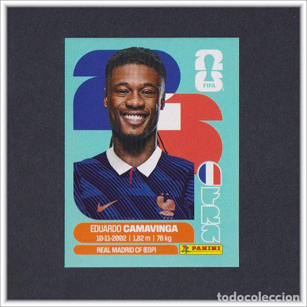 Cromos de Futebol: FIFA WORLD CUP 2026 26 MUNDIAL PANINI CAMAVINGA FRA 10 FRANCIA COLECCI&Oacute;N LIGA ALBUM STICKER