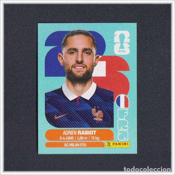 Cromos de Futebol: FIFA WORLD CUP 2026 26 MUNDIAL PANINI RABIOT FRA 12 FRANCIA COLECCI&Oacute;N LIGA ALBUM STICKER
