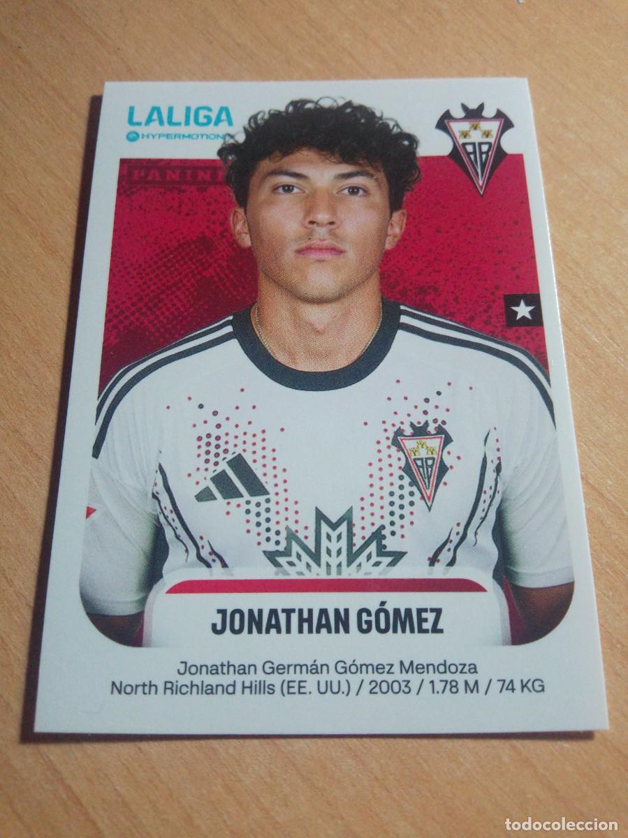 Cromos de F&uacute;tbol: 9 B JONATHAN GOMEZ DEL ALBACETE 2&ordf; DIVISION HYPERMOTION 25 26 PANINI 2025 2026 NUEVO