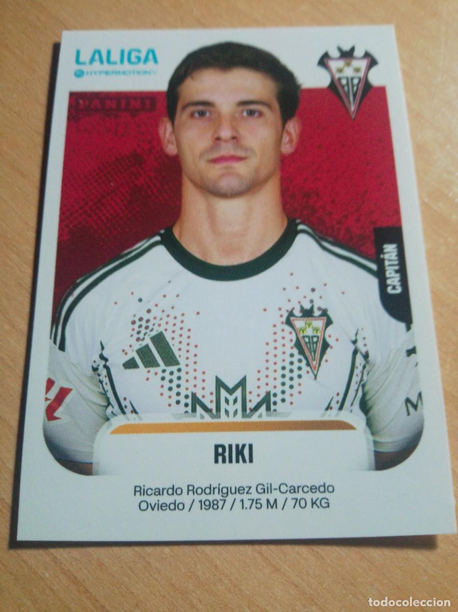 Cromos de F&uacute;tbol: 11 RIKI DEL ALBACETE 2&ordf; DIVISION HYPERMOTION 25 26 PANINI 2025 2026 NUEVO