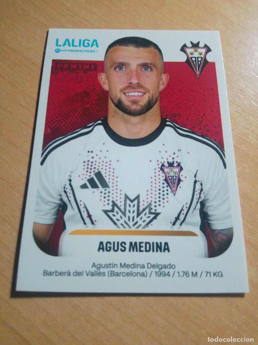 Cromos de F&uacute;tbol: 12 AGUS MEDINA DEL ALBACETE 2&ordf; DIVISION HYPERMOTION 25 26 PANINI 2025 2026 NUEVO