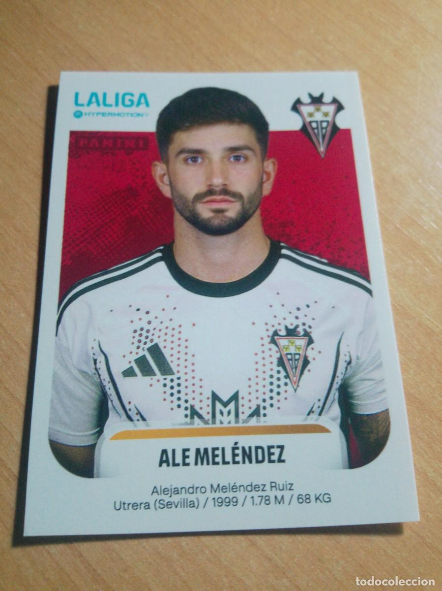 Cromos de F&uacute;tbol: 13 ALEX MELENDEZ DEL ALBACETE 2&ordf; DIVISION HYPERMOTION 25 26 PANINI 2025 2026 NUEVO
