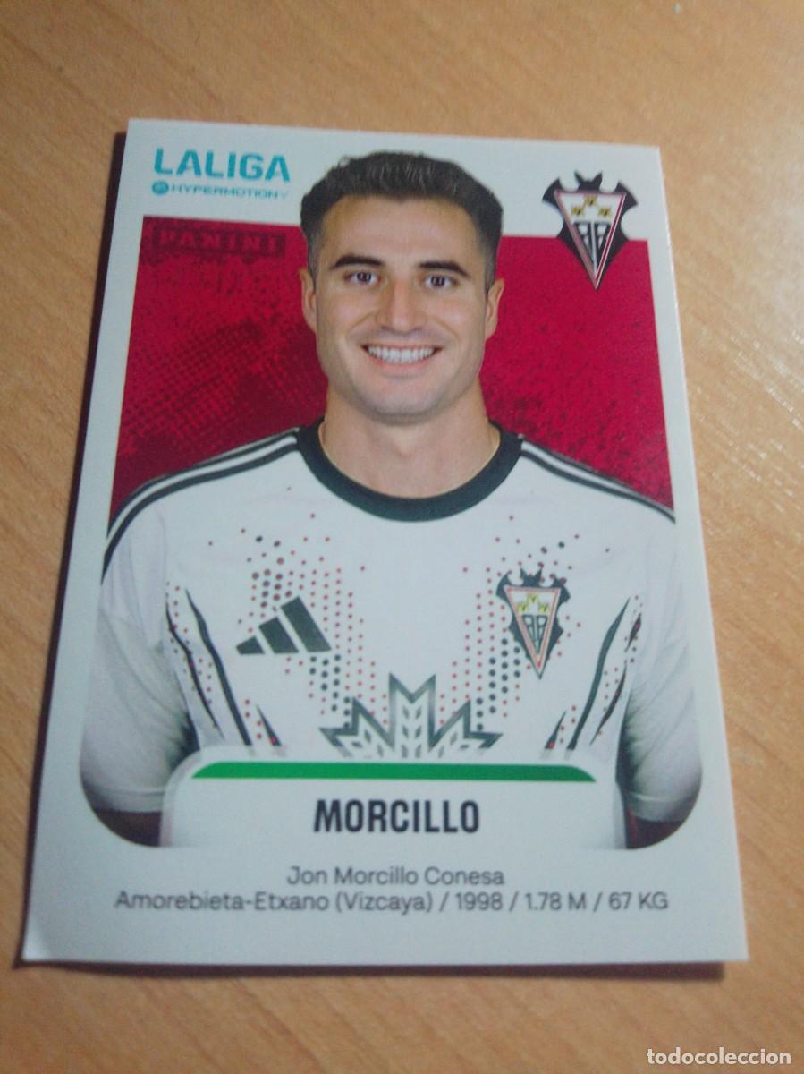 Figurine di Calcio: 17 MORCILLO DEL ALBACETE 2&ordf; DIVISION HYPERMOTION 25 26 PANINI 2025 2026 NUEVO