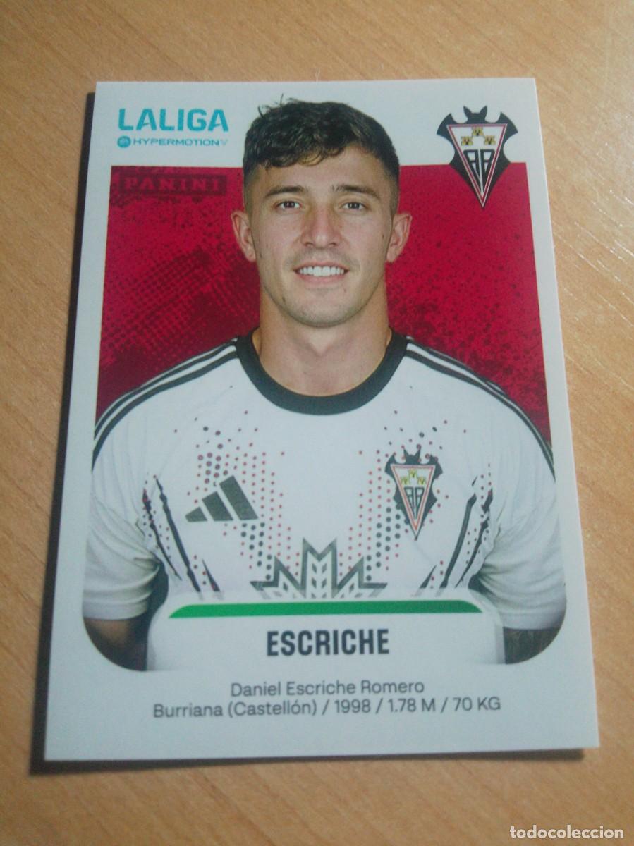 Figurine di Calcio: 18 A ESCRICHE DEL ALBACETE 2&ordf; DIVISION HYPERMOTION 25 26 PANINI 2025 2026 NUEVO