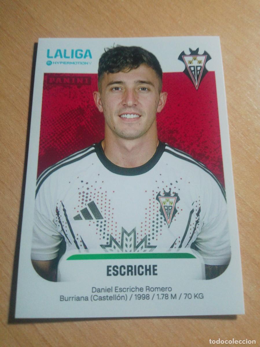 Cartes &agrave; collectionner de Football: 18 A ESCRICHE DEL ALBACETE 2&ordf; DIVISION HYPERMOTION 25 26 PANINI 2025 2026 NUEVO