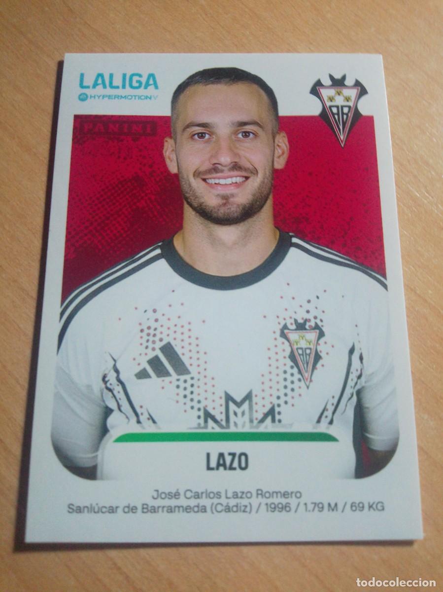 Cartes &agrave; collectionner de Football: 18 B LAZO DEL ALBACETE 2&ordf; DIVISION HYPERMOTION 25 26 PANINI 2025 2026 NUEVO