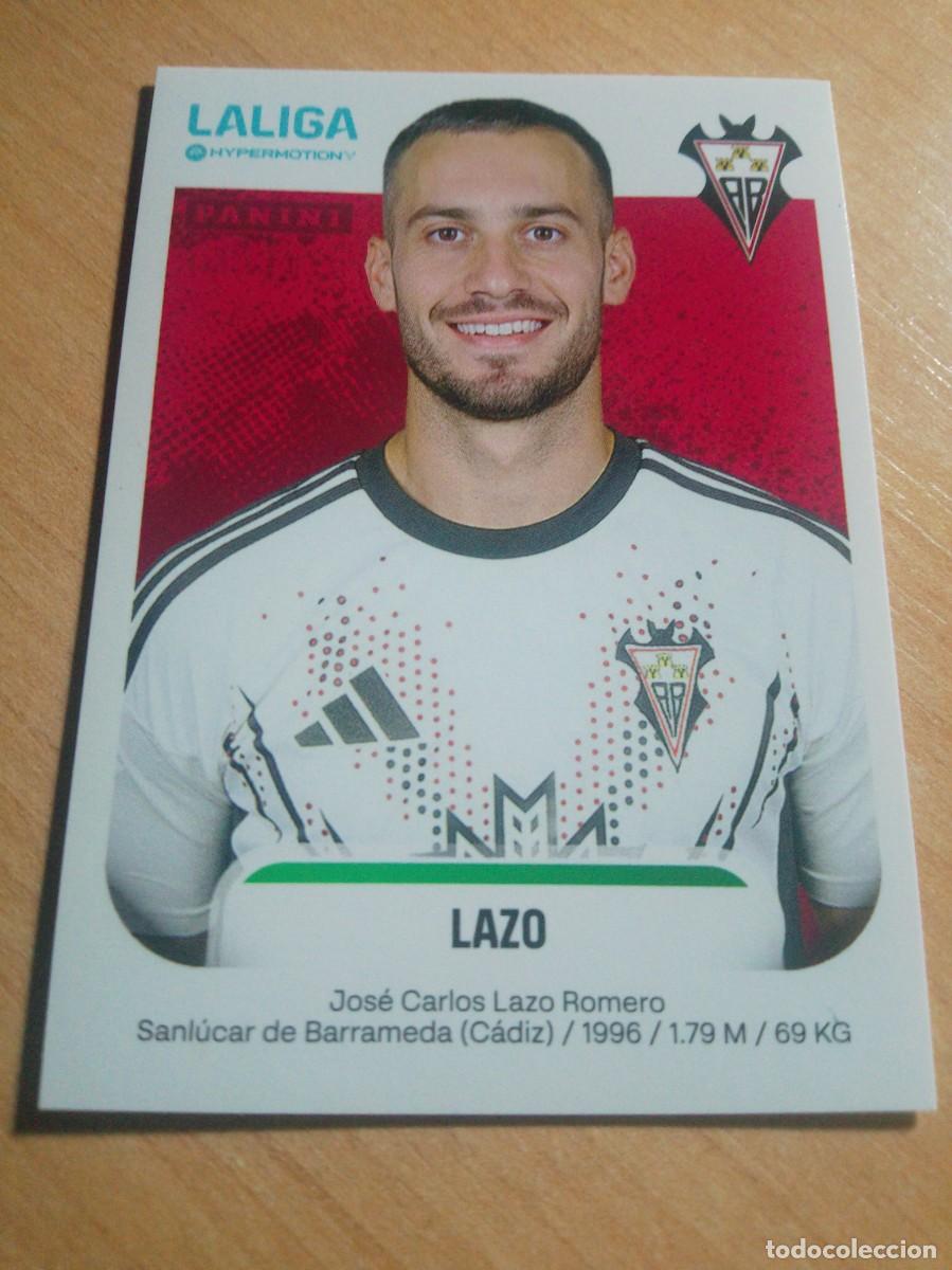 Cartes &agrave; collectionner de Football: 18 B LAZO DEL ALBACETE 2&ordf; DIVISION HYPERMOTION 25 26 PANINI 2025 2026 NUEVO