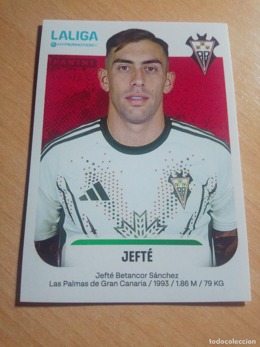 Cartes &agrave; collectionner de Football: 19 JEFTE DEL ALBACETE 2&ordf; DIVISION HYPERMOTION 25 26 PANINI 2025 2026 NUEVO