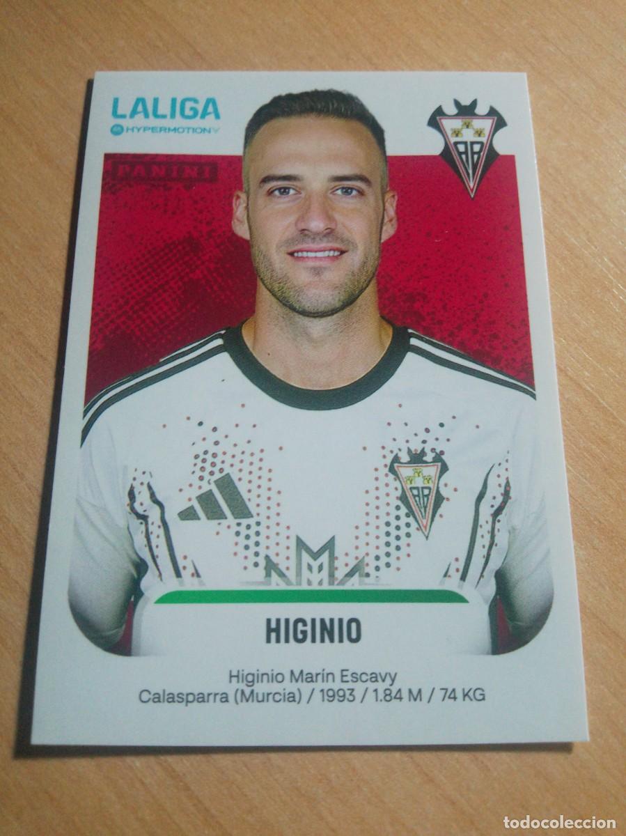 Cartes &agrave; collectionner de Football: 20 HIGINIO DEL ALBACETE 2&ordf; DIVISION HYPERMOTION 25 26 PANINI 2025 2026 NUEVO