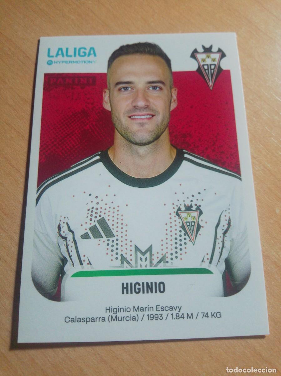 Cartes &agrave; collectionner de Football: 20 HIGINIO DEL ALBACETE 2&ordf; DIVISION HYPERMOTION 25 26 PANINI 2025 2026 NUEVO