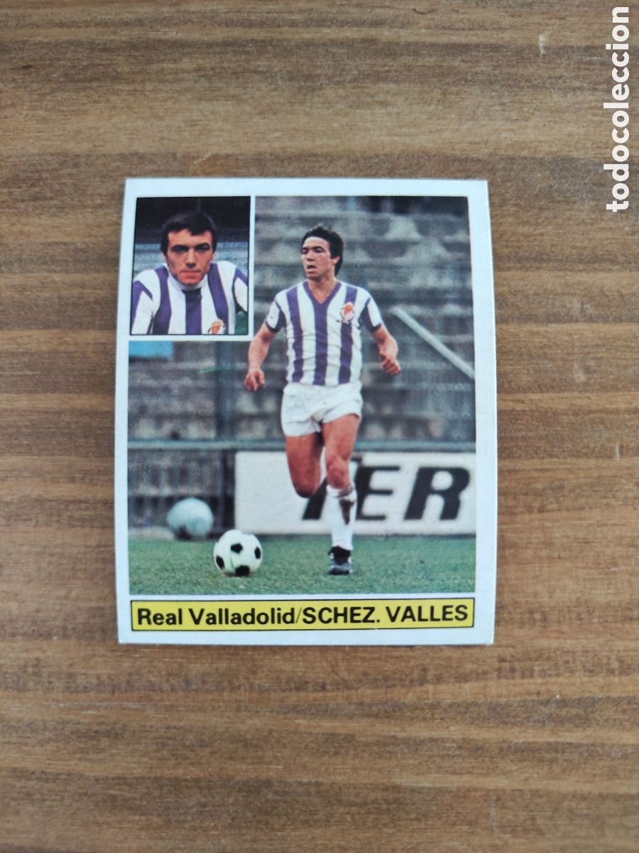 Cromos de F&uacute;tbol: Este 81 82 sin pegar Valladolid S&aacute;nchez Vall&eacute;s