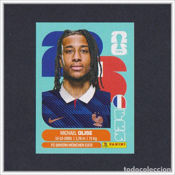 Cromos de F&uacute;tbol: FIFA WORLD CUP 2026 26 MUNDIAL PANINI MICHAEL OLISE FRA 14 FRANCIA COLECCI&Oacute;N LIGA ALBUM STICKER