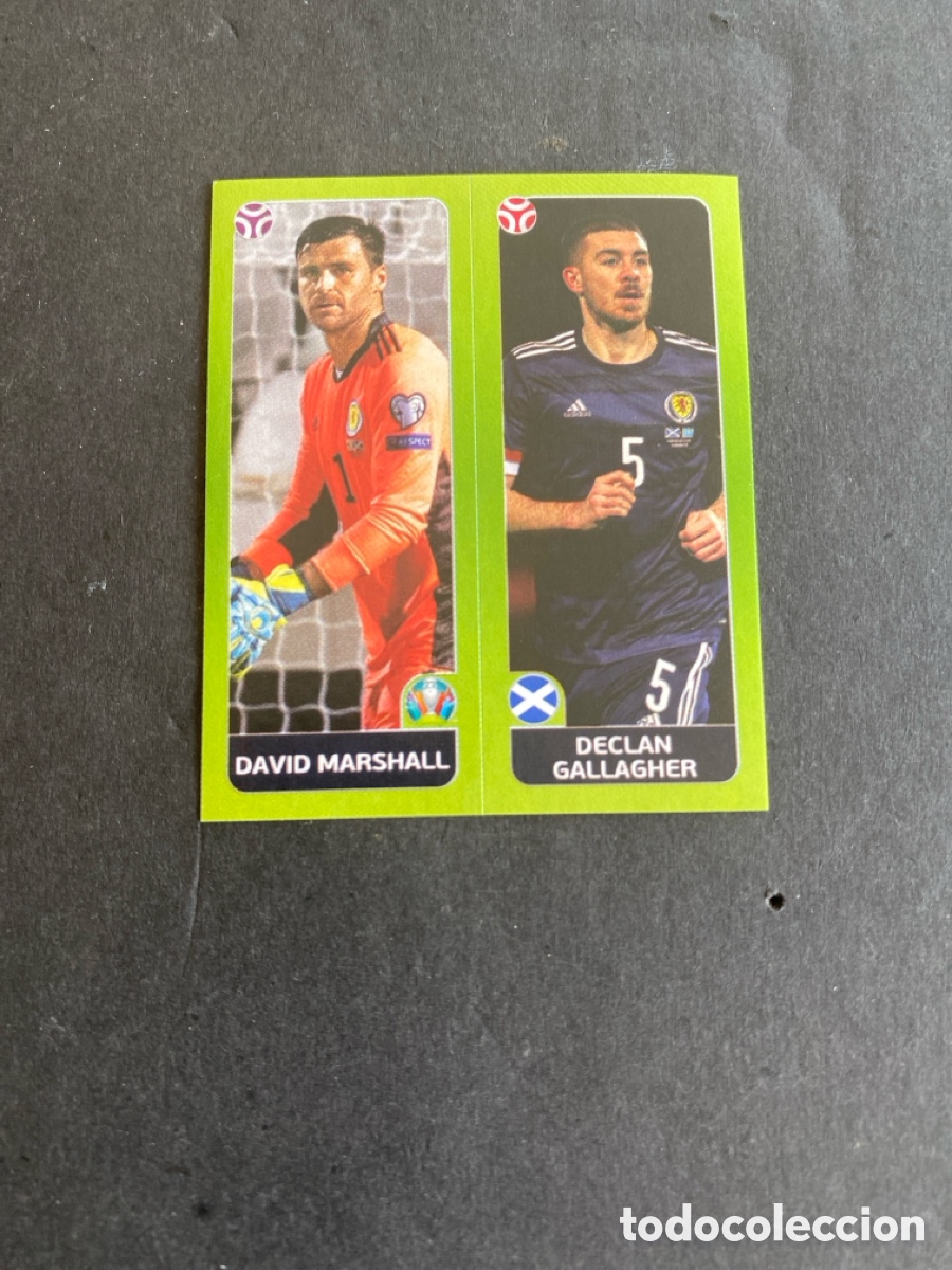 Cromos de F&uacute;tbol: Cromo Euro 2020 Escocia N*428b-428a