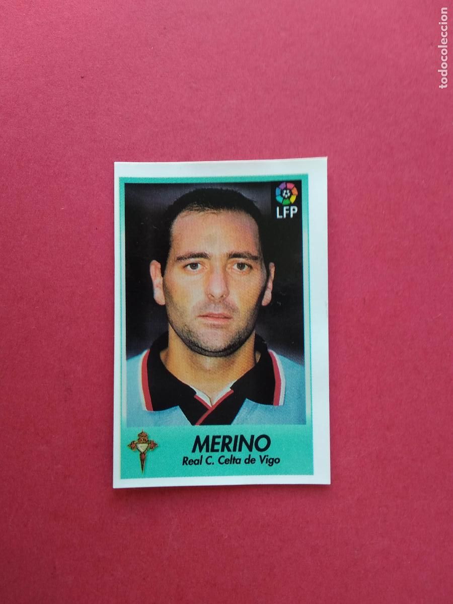 Cromos de F&uacute;tbol: CROMOS BOLLYCAO LIGA 96 97 1996 1997 CROMO NUNCA PEGADO CELTA DE VIGO N&ordm; 47 MERINO