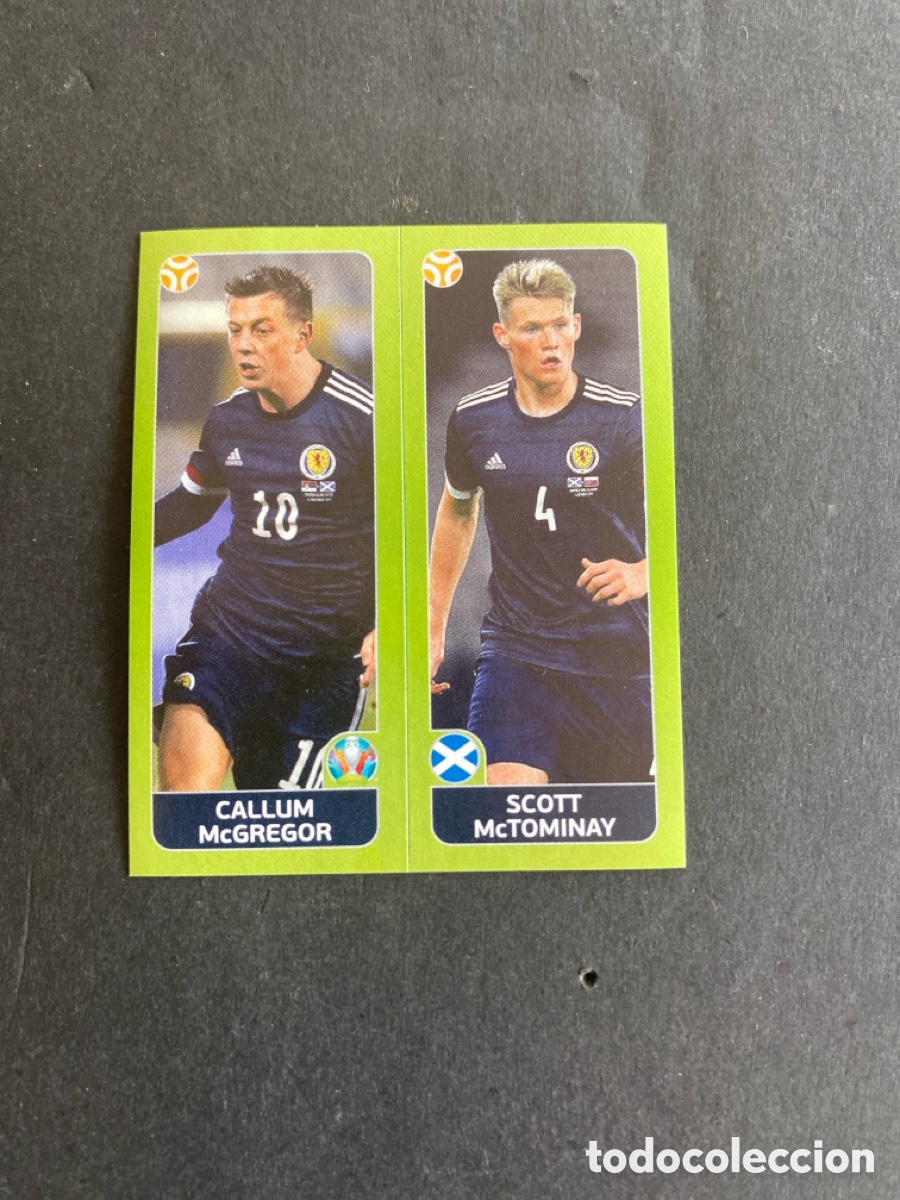 Cromos de F&uacute;tbol: Cromo Euro 2020 Escocia N*432b-432a