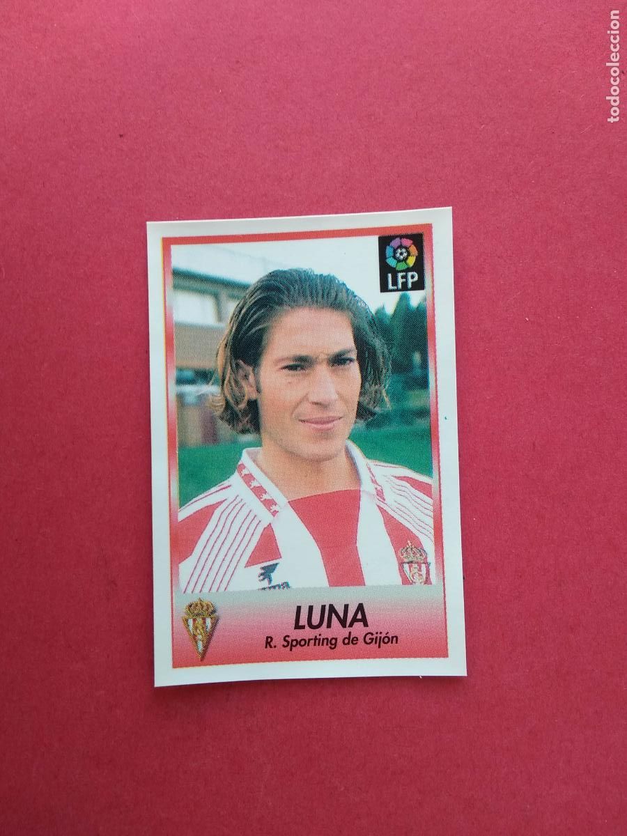 Cromos de F&uacute;tbol: CROMOS BOLLYCAO LIGA 96 97 1996 1997 CROMO NUNCA PEGADO SPORTING DE GIJON N&ordm; 115 LUNA