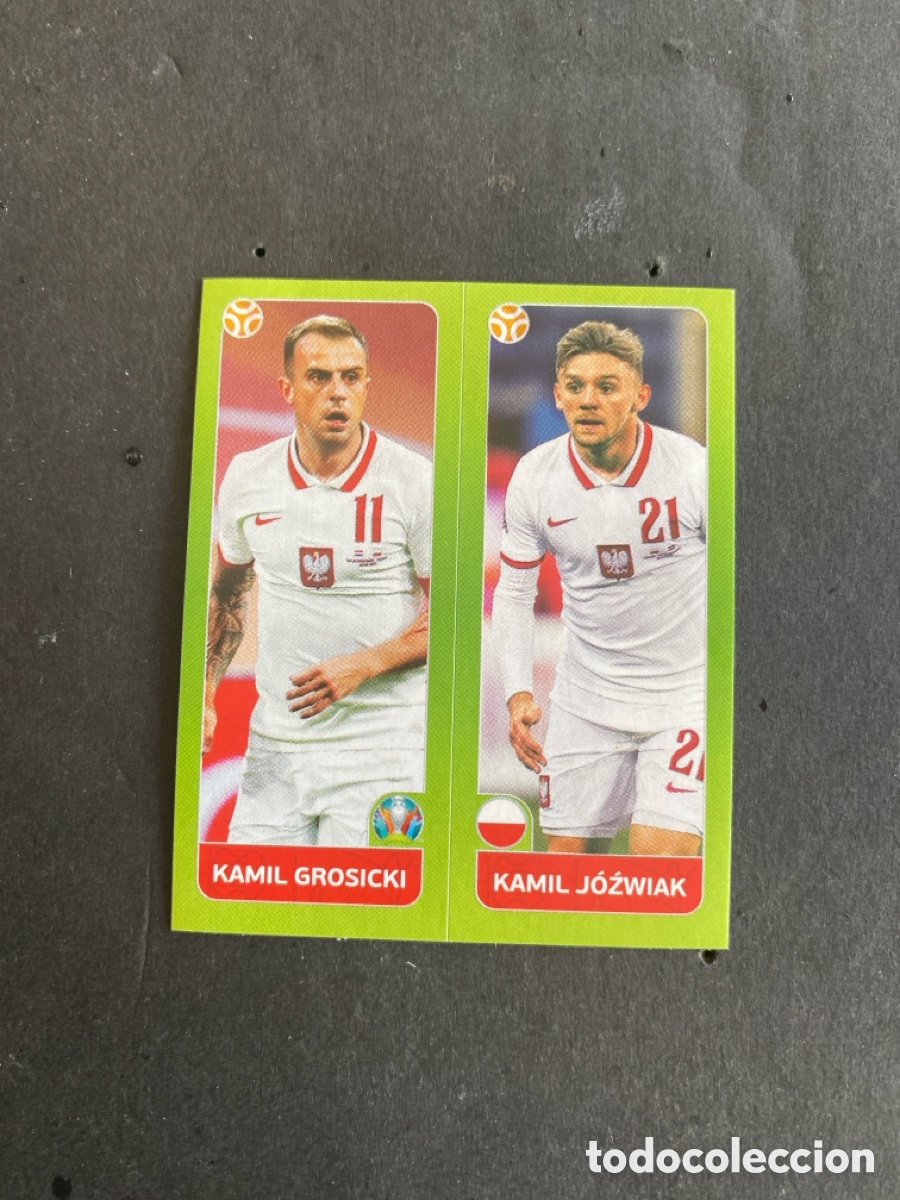 Cromos de F&uacute;tbol: Cromo Euro 2020 Polonia N*482b-482a