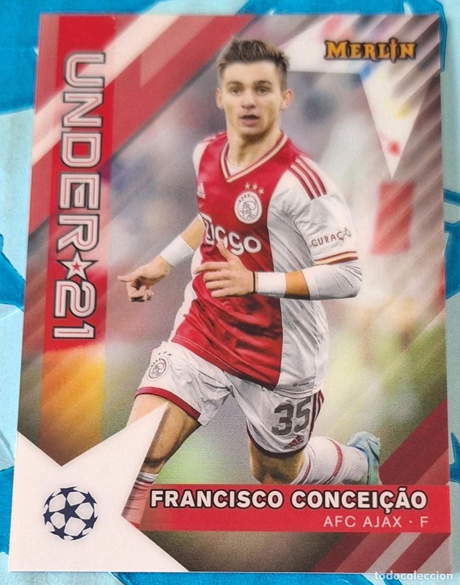Figurine di Calcio: Francisco Conceicao Ajax Topps Merlin Soccer Under 21 #U21-2