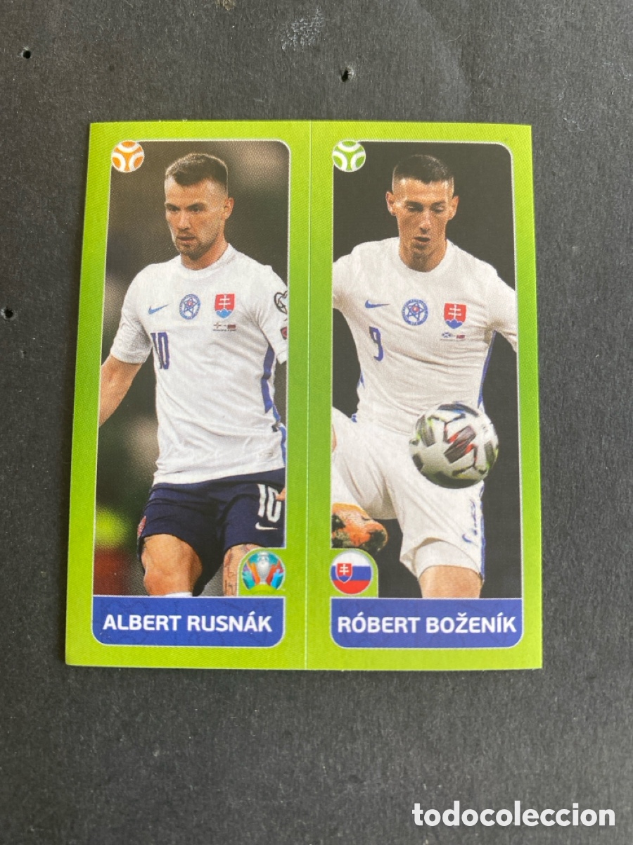 Figurine di Calcio: Cromo Euro 2020 Eslovaquia N*491b-491a