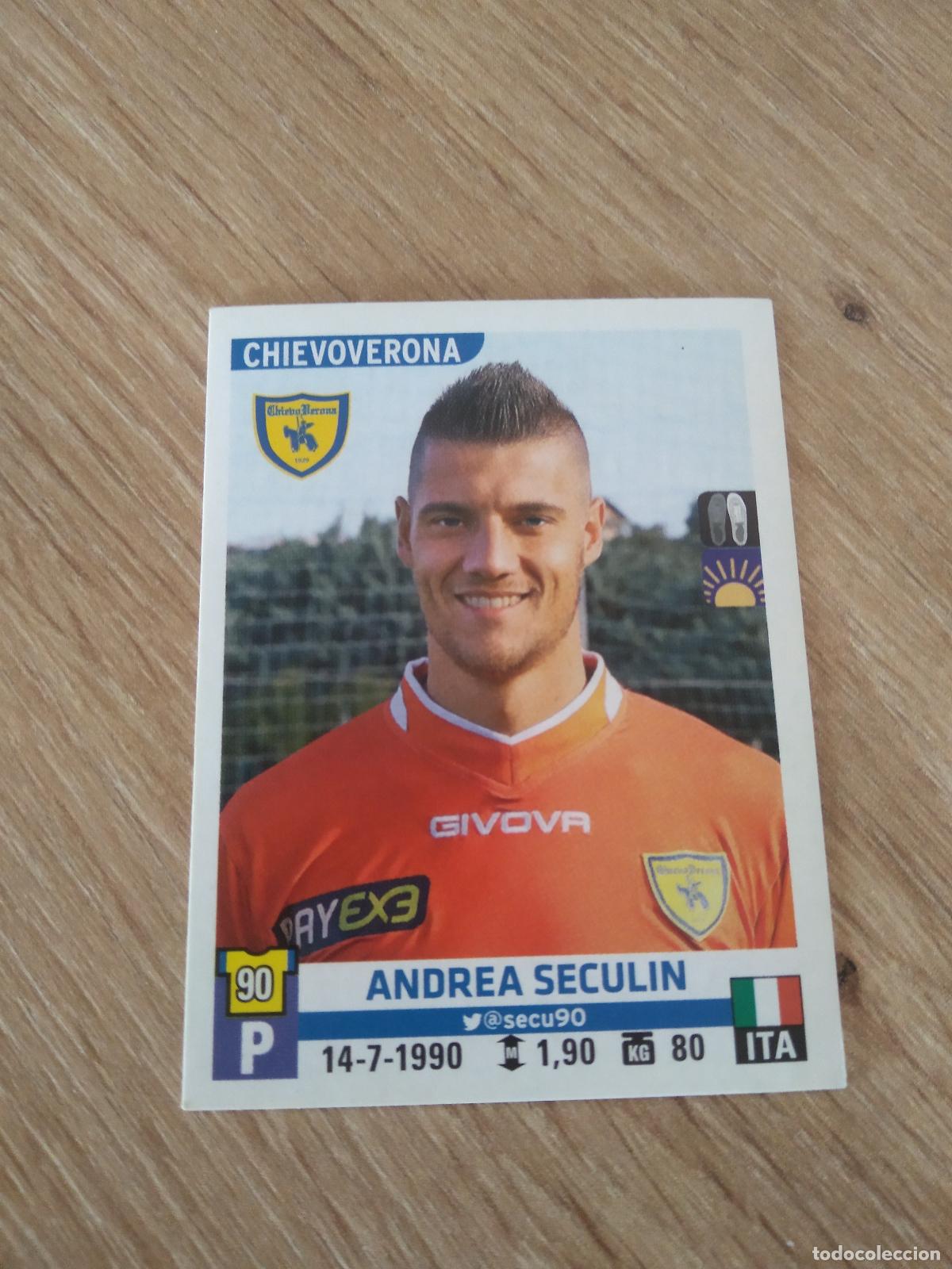 Figurine di Calcio: 98 ANDREA SECULIN CHIEVOVERONA CROMO FUTBOL PANINI LIGA ITALIA 15-16 CALCIATORI 2015-2016 SERIE A