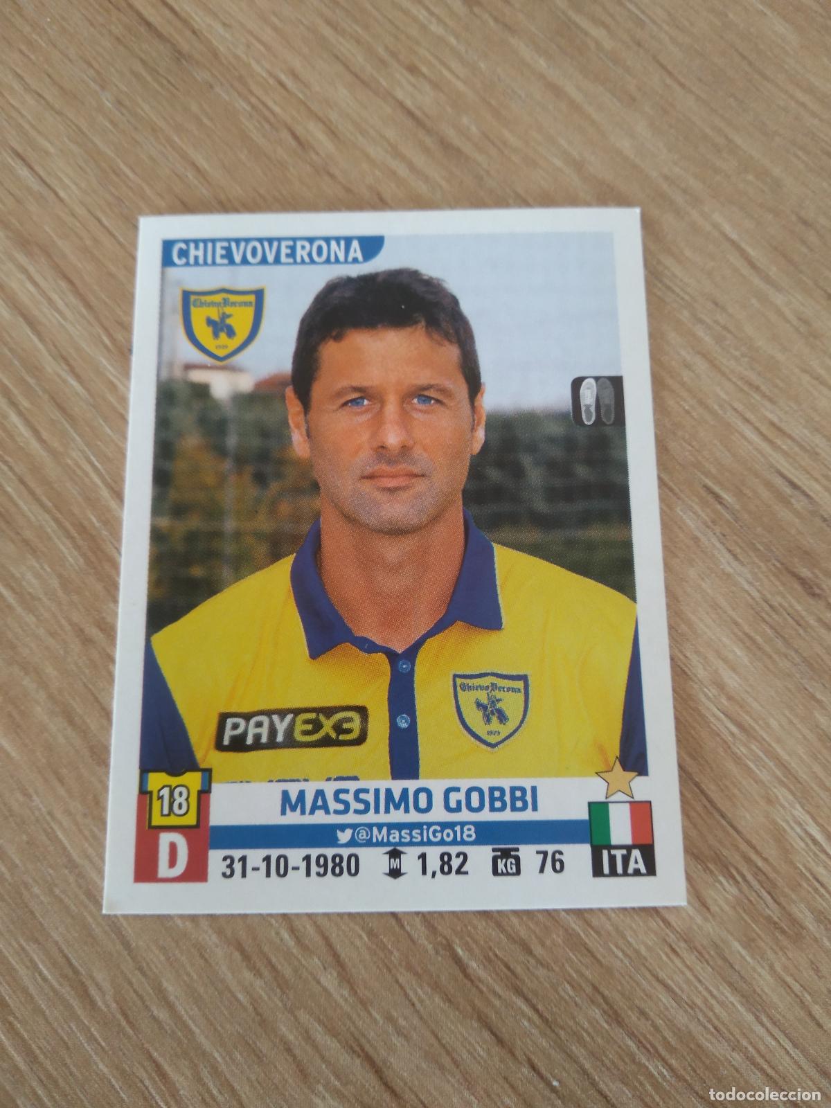 Figurine di Calcio: 103 MASSIMO GOBBI CHIEVOVERONA CROMO FUTBOL PANINI LIGA ITALIA 15-16 CALCIATORI 2015-2016 SERIE A