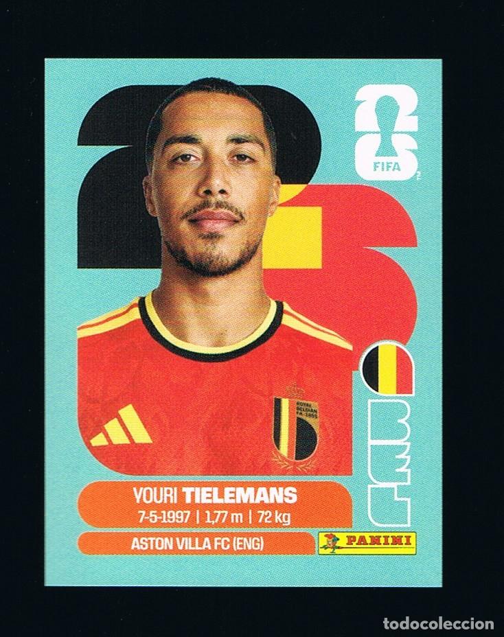 Figurine di Calcio: STICKER FIFA WORLD CUP 2026 BELGICA N&ordm; 9 YOURI TIELEMANS
