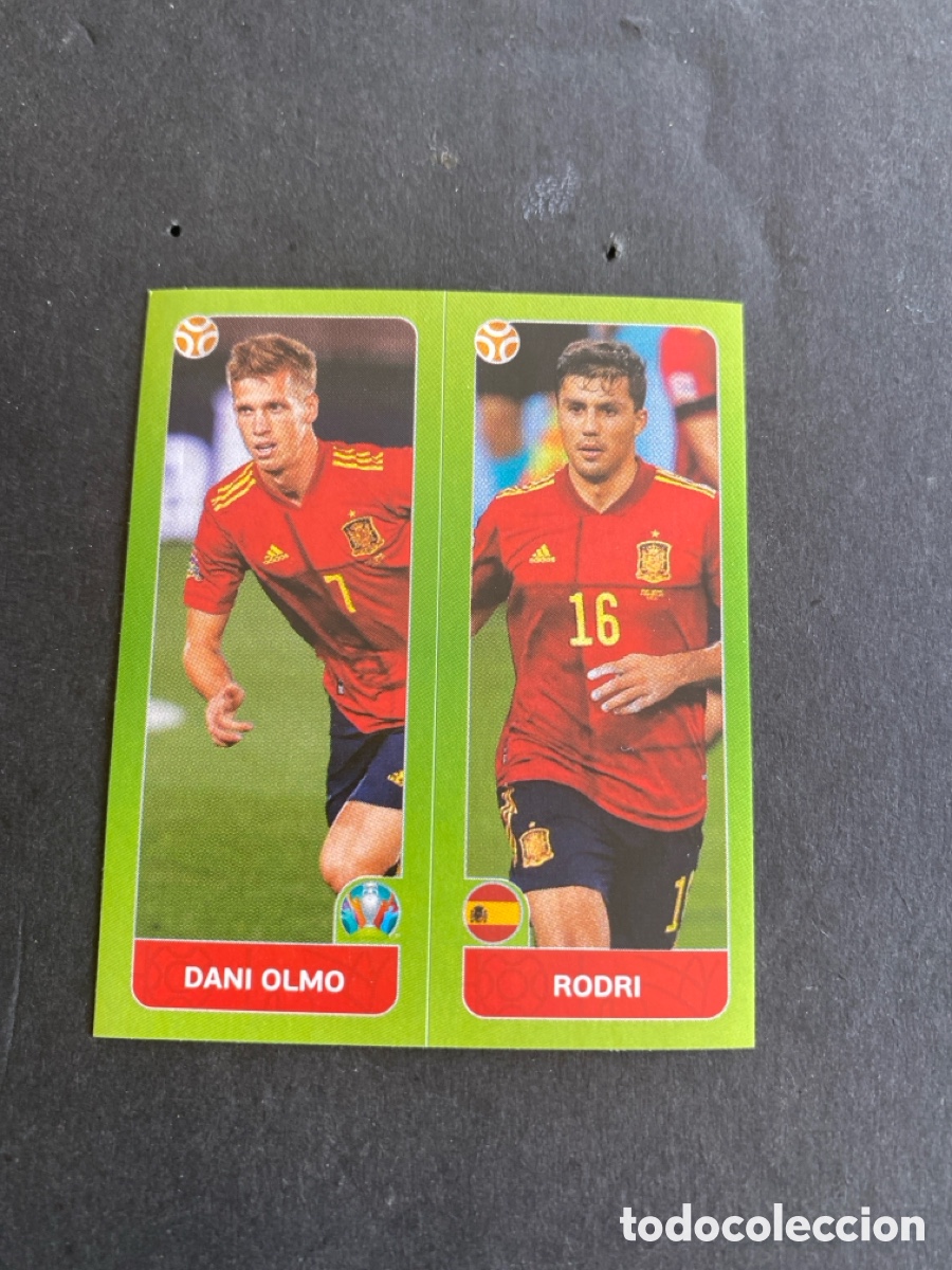 Figurine di Calcio: Cromo Euro 2020 Espa&ntilde;a N*536b-536a