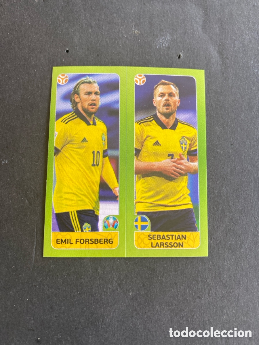 Figurine di Calcio: Cromo Euro 2020 Suecia N*543b-543a