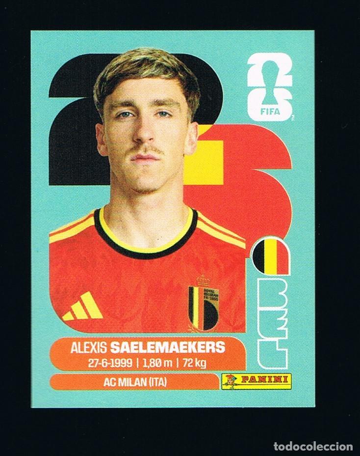 Figurine di Calcio: STICKER FIFA WORLD CUP 2026 BELGICA N&ordm; 12 ALEXIS SAELEMAEKERS