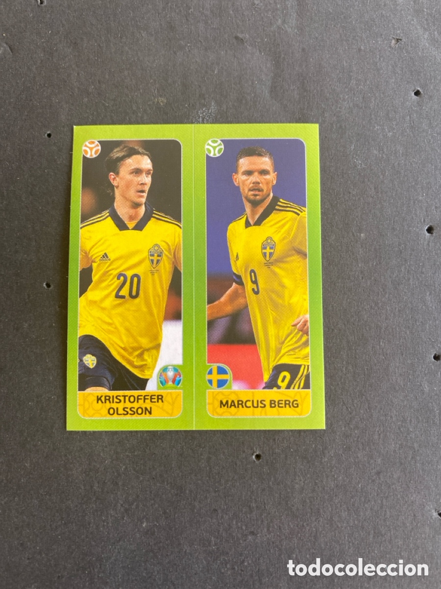 Fu&szlig;ball-Sticker: Cromo Euro 2020 Suecia N*544b-544a