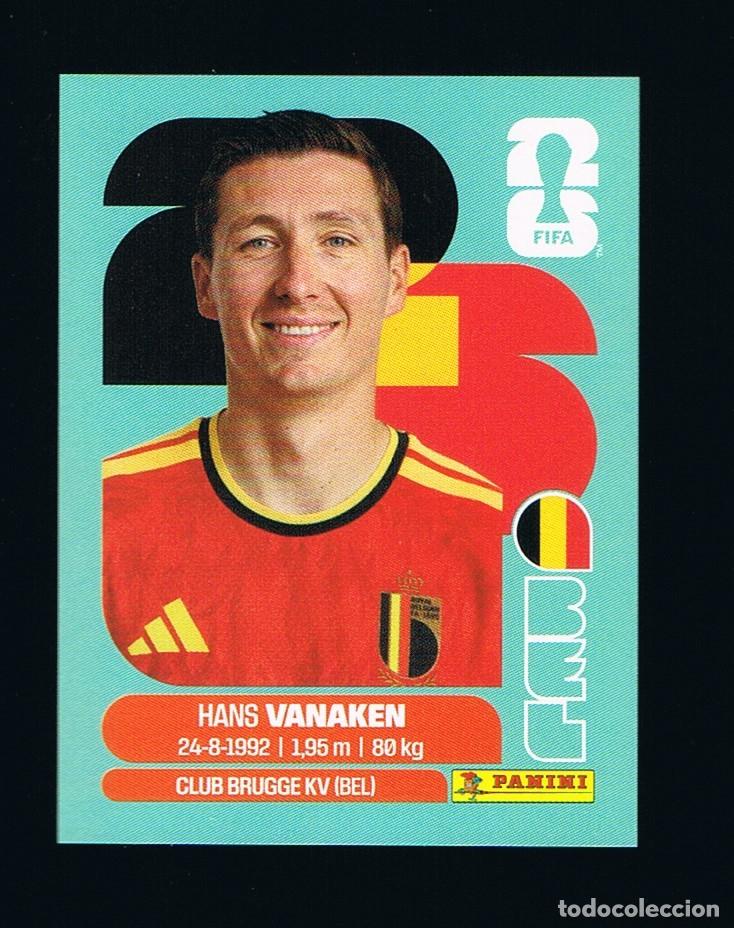 Fu&szlig;ball-Sticker: STICKER FIFA WORLD CUP 2026 BELGICA N&ordm; 14 HANS VANAKEN