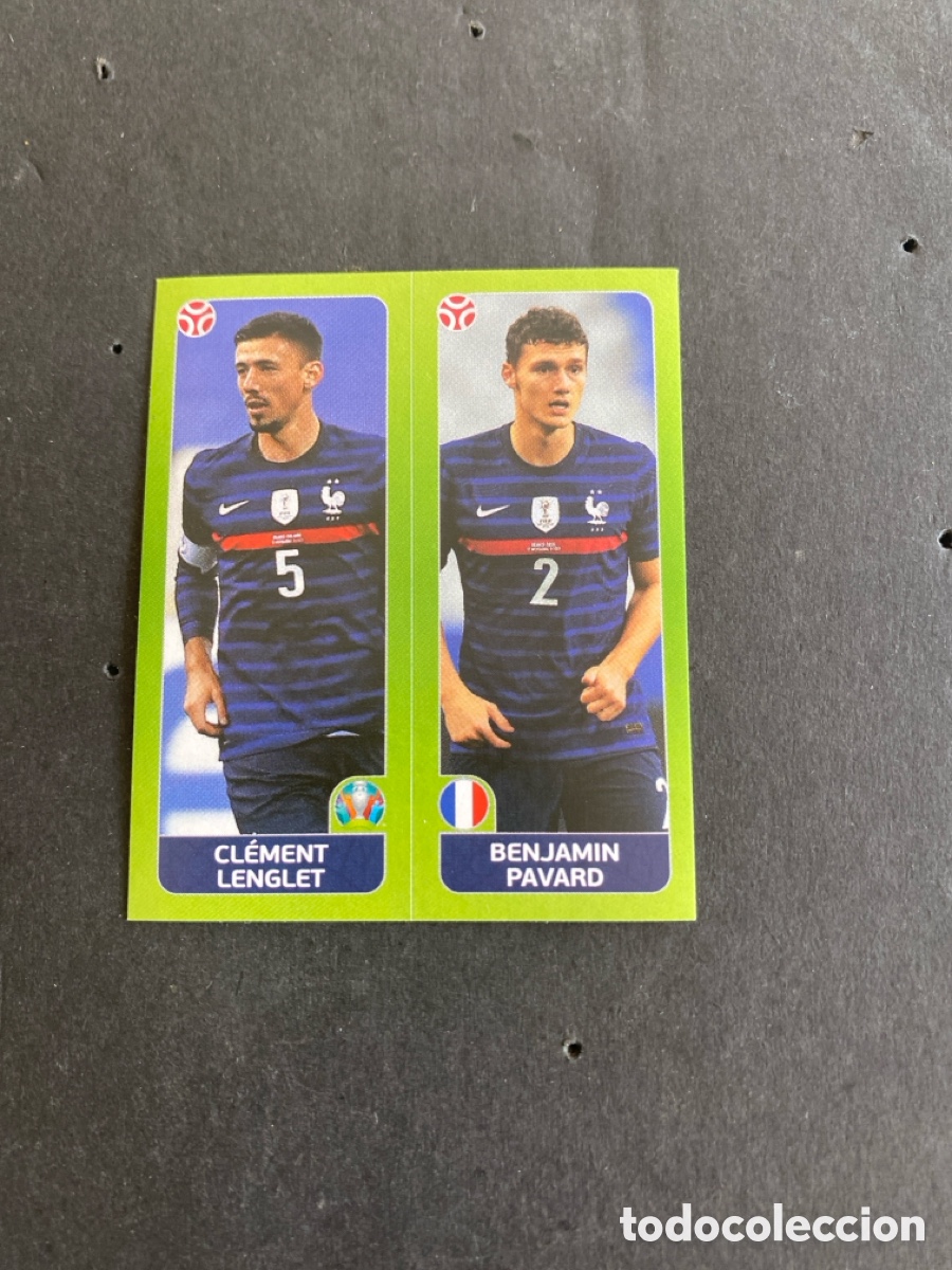 Fu&szlig;ball-Sticker: Cromo Euro 2020 Francia N*593b-593a
