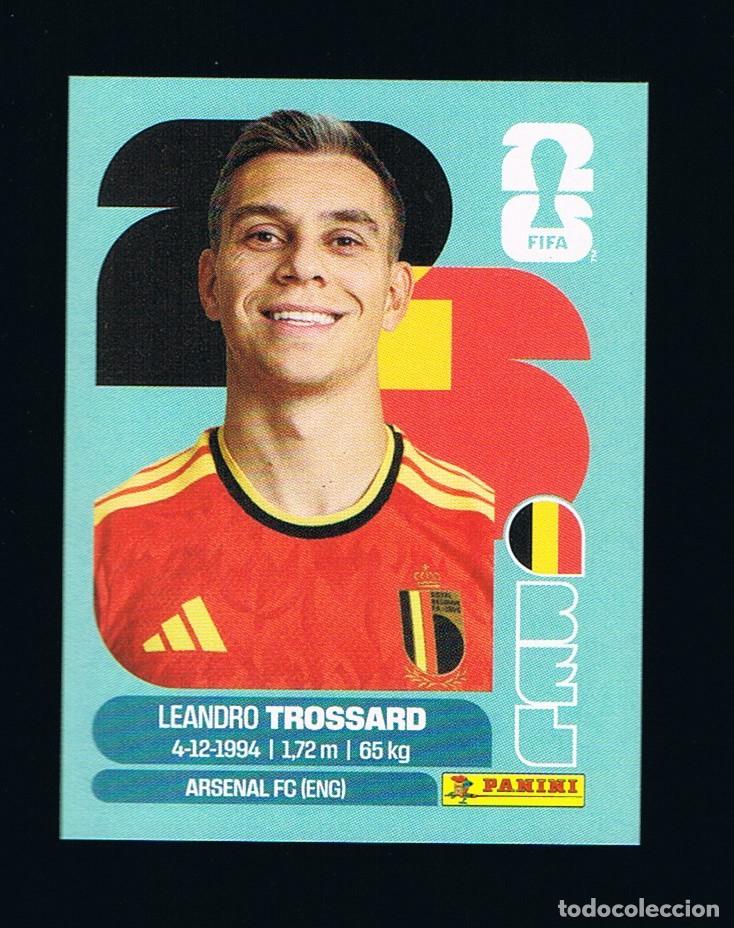 Fu&szlig;ball-Sticker: STICKER FIFA WORLD CUP 2026 BELGICA N&ordm; 18 LEANDRO TROSSARD