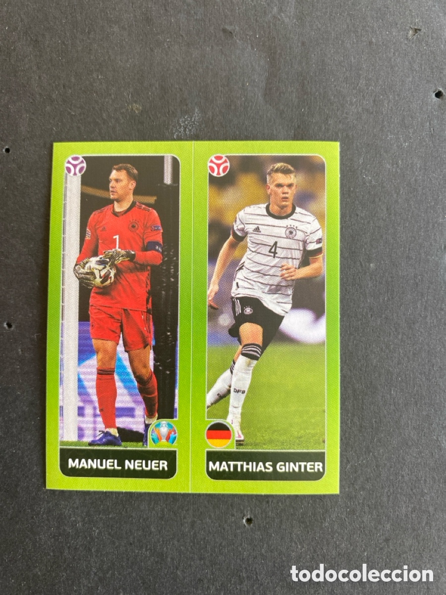 Fu&szlig;ball-Sticker: Cromo Euro 2020 Alemania N*598b-598a