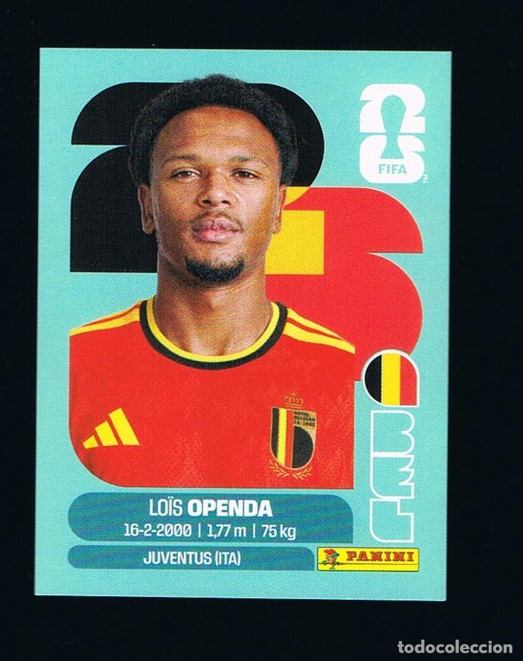 Fu&szlig;ball-Sticker: STICKER FIFA WORLD CUP 2026 BELGICA N&ordm; 19 LOIS OPENDA
