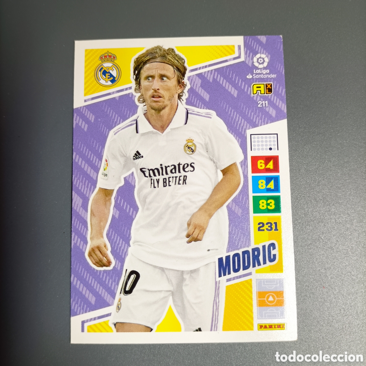 Fu&szlig;ball-Sticker: ADRENALYN. LIGA 2022-2023 (REAL MADRID) №211 MODRIC