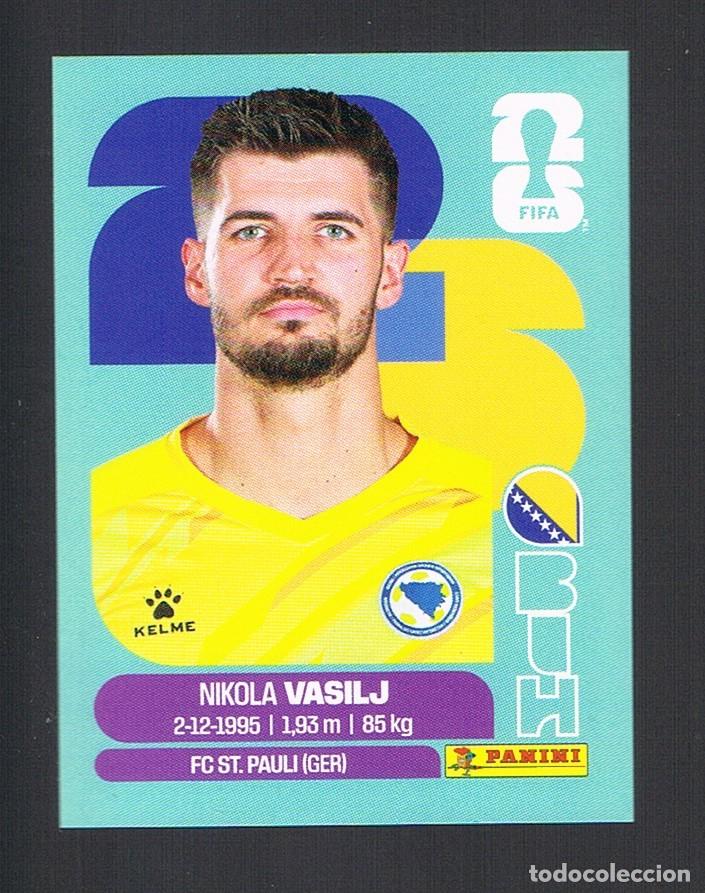 Cartes &agrave; collectionner de Football: STICKER FIFA WORLD CUP 2026 B0SNIA Y HERZEGOVINA N&ordm; 2 NIKOLA VASILJ