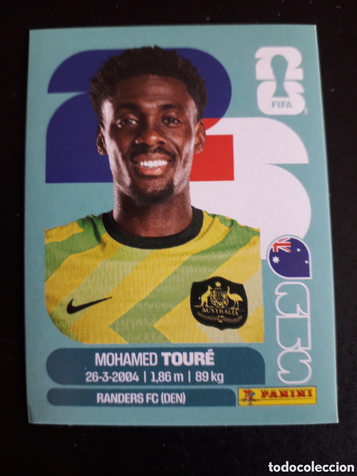 Cartes &agrave; collectionner de Football: TOUR&Eacute; AUSTRALIA AUS 20 MUNDIAL F&Uacute;TBOL 2026 FIFA WORLD CUP PANINI SIN PEGAR PEDIDO M&Iacute;NIMO 3&euro;