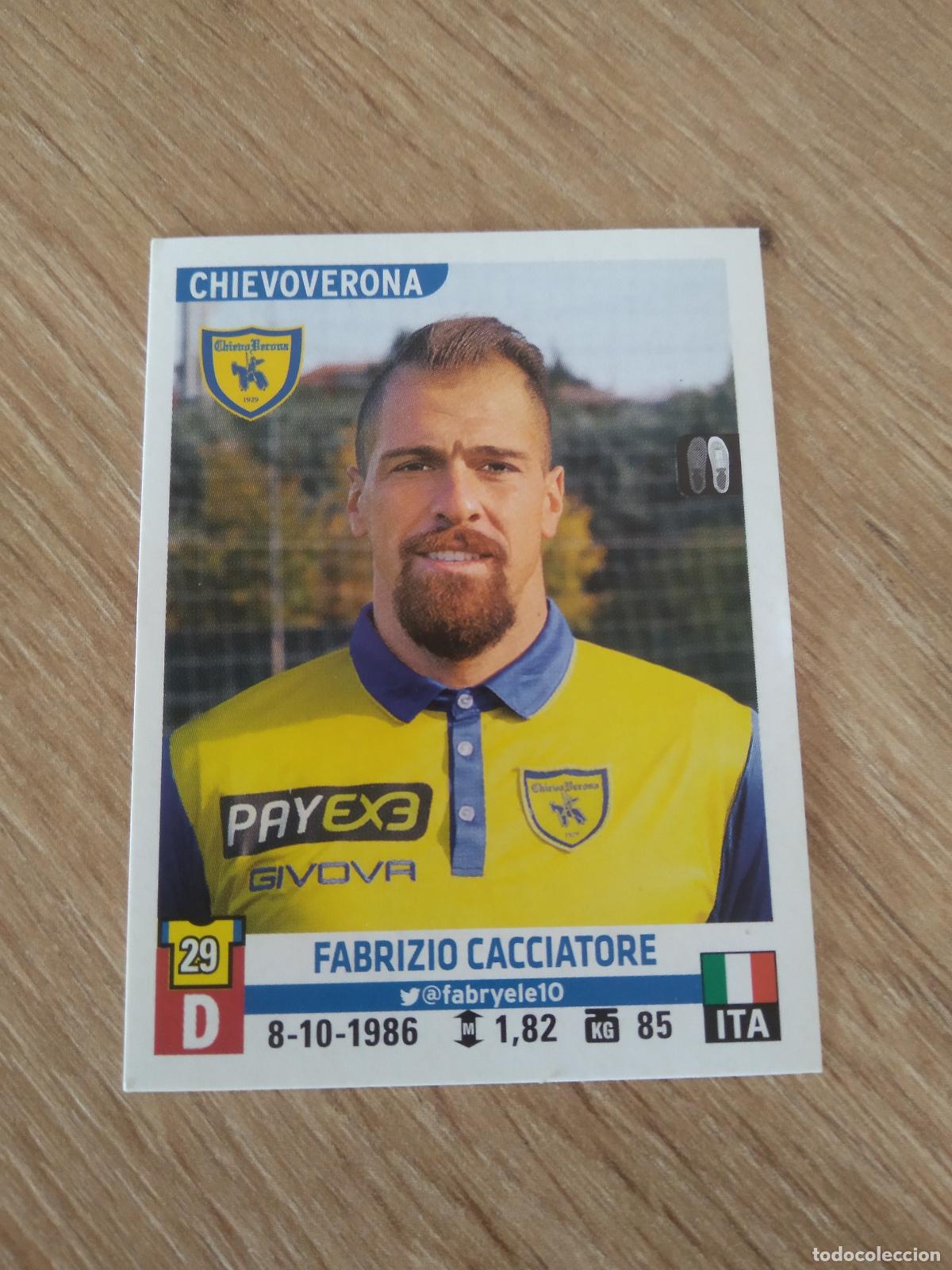 Cartes &agrave; collectionner de Football: 104 CACCIATORE CHIEVOVERONA CROMO FUTBOL PANINI LIGA ITALIA 15-16 CALCIATORI 2015-2016 SERIE A