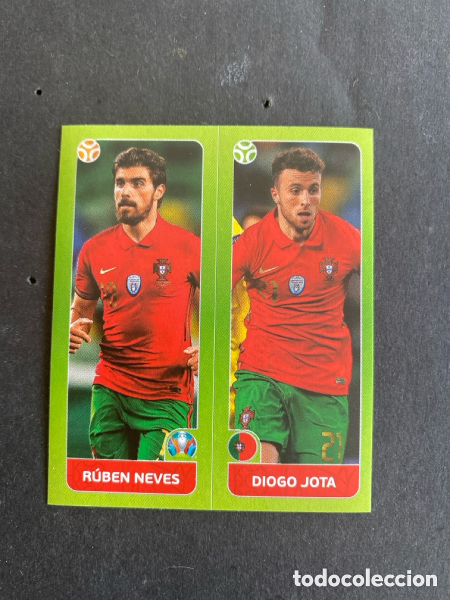 Cromos de F&uacute;tbol: Cromo Euro 2020 Portugal N*656b-656a